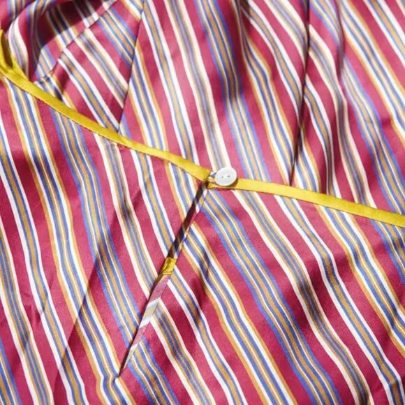 COPY - 【BRAND NEW】DOEN Adelana Silk Dress Le Marais Stripe - Picture 5 of 12